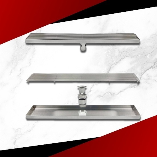 ชุดฟลอร์เดรนสแตนเลส