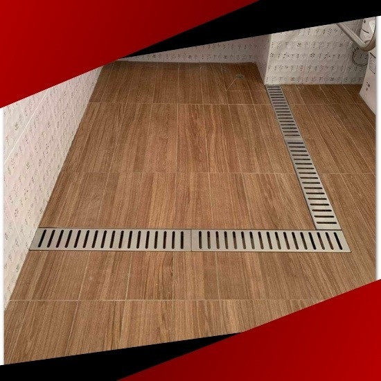 ชุดรางระบายน้ำฝังพื้น